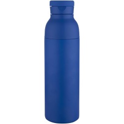 Bouteille avec isolation sous vide Illuminate double paroi de 650 ml en acier inoxydable recyclé certifié RCSCouleur:Bleu royal