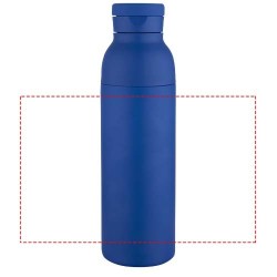 Bouteille avec isolation sous vide Illuminate double paroi de 650 ml en acier inoxydable recyclé certifié RCSCouleur:Bleu royal