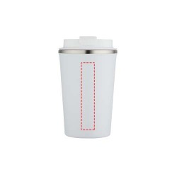 Gobelet en acier inoxydable Newport à double paroi de de 350 ml isolé sous videCouleur:Blanc