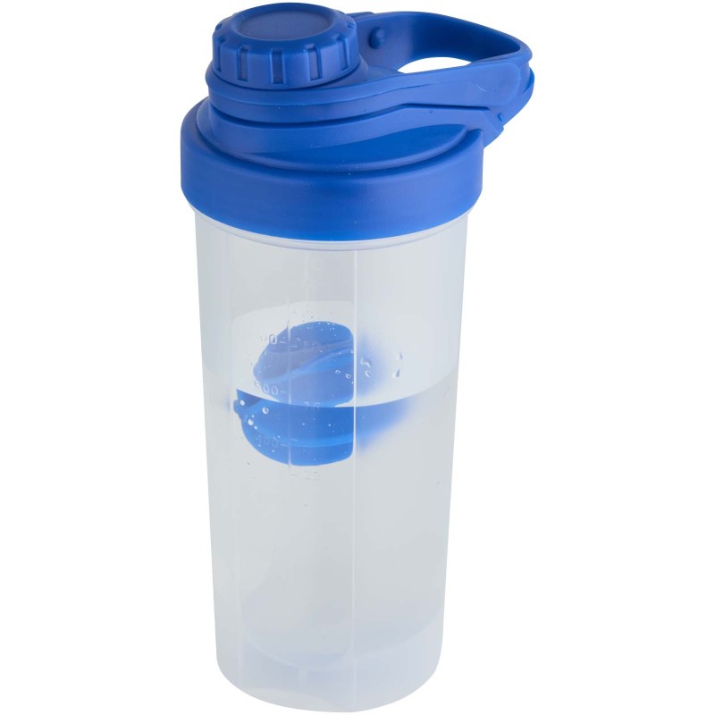 Bouteille de sport Forza de 700 ml avec bille de shakerCouleur:Bleu royal