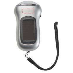 Lampe torche solaire VivCouleur:Argent