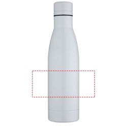Bouteille d’eau Vasa de 500 ml en acier inoxydable avec impression par sublimationCouleur:Blanc