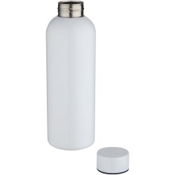 Bouteille d’eau Spring de 750 ml en acier inoxydable recyclé certifié RCS avec impression par sublimationCouleur:Blanc