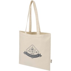 Sac shopping Peru Blend en coton recyclé GRS 180 g/m2 7 LCouleur:Naturel