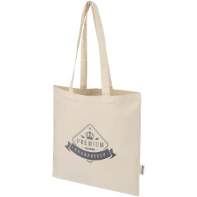 Sac shopping Peru Blend en coton recyclé GRS 180 g/m2 7 LCouleur:Naturel
