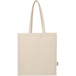Sac shopping Peru Blend en coton recyclé GRS 180 g/m2 7 LCouleur:Naturel