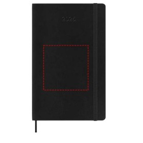 Agenda L 12 mois Moleskine à couverture soupleCouleur:Noir