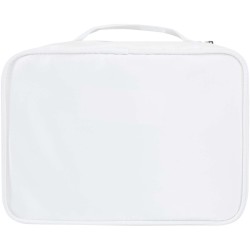 Organisateur de maquillage Muse en RPET certifié GRSCouleur:Blanc cassé