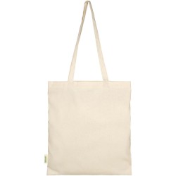 Sac shopping Odisha de 7 L bio certifié OCS 100 g/m²Couleur:Naturel