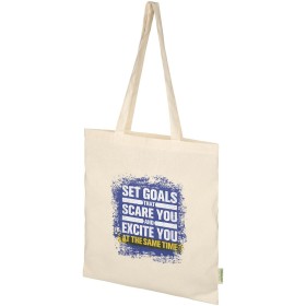 Sac shopping Odisha de 7 L bio certifié OCS 140 g/m²Couleur:Naturel