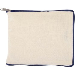 Sac shopping Sierra pliable en coton recyclé GRS 140 g/m2 7 LCouleur:Naturel Marine