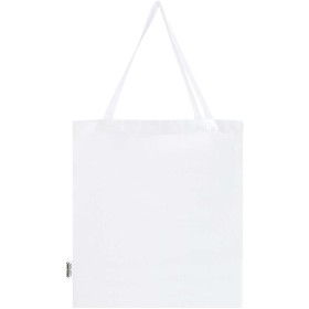 Sac shopping à soufflets Odisha bio OCS 180 g/m2 de 14 LCouleur:Blanc