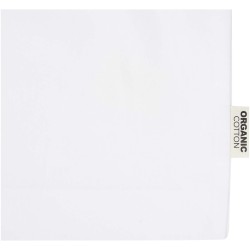 Sac shopping à soufflets Odisha bio OCS 180 g/m2 de 14 LCouleur:Blanc