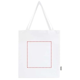 Sac shopping à soufflets Odisha bio OCS 180 g/m2 de 14 LCouleur:Blanc