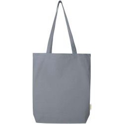 Sac shopping Odisha de 10 L bio certifié OCS 270 g/m²Couleur:Gris