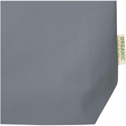 Sac shopping Odisha de 10 L bio certifié OCS 270 g/m²Couleur:Gris