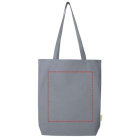 Sac shopping Odisha de 10 L bio certifié OCS 270 g/m²Couleur:Gris