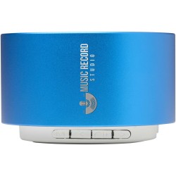 Enceinte sans fil Bluetooth® Ankaa de 3 W en aluminium recycléCouleur:Bleu royal