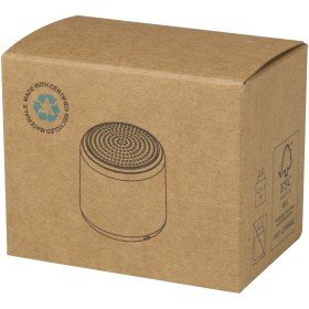 Enceinte sans fil Velkis sans fil Bluetooth® en plastique recycléCouleur:Blanc