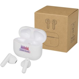 Oreillette Bluetooth® True Wireless Altais sans fil en plastique recycléCouleur:Blanc