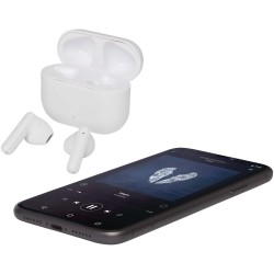 Oreillette Bluetooth® True Wireless Altais sans fil en plastique recycléCouleur:Blanc