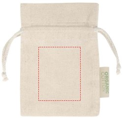 Sac cadeau bio OCS Odisha 140 g/m2 15 x 10 cmCouleur:Naturel