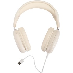 Oreillette sans fil Bluetooth® Alzir en plastique recycléCouleur:Blanc