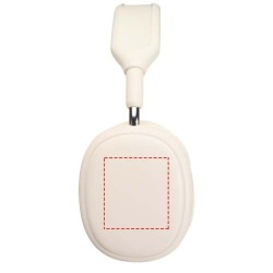Oreillette sans fil Bluetooth® Alzir en plastique recycléCouleur:Blanc