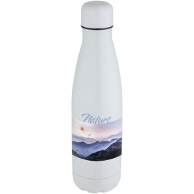 Bouteille Cove en acier inoxydable de 500 ml à isolation sous vide avec impression par sublimationCouleur:Blanc
