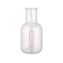 Ensemble carafe et tasse en verre AmelieCouleur:Translucide