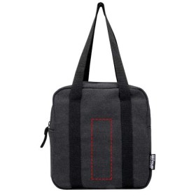 Sac isotherme Recanvas pour le déjeuner recyclé certifié GRS de 5 LCouleur:Noir