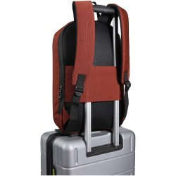 Sac à dos antivol pour ordinateur portable 15" Luma de 10 L en matériaux recyclés GRSCouleur:Brique