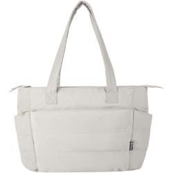 Sac shopping Puffer pour ordinateur portable 15,6" certifié GRS et recyclé de 18 LCouleur:Grès