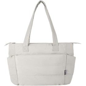 Sac shopping Puffer pour ordinateur portable 15,6" certifié GRS et recyclé de 18 LCouleur:Grès