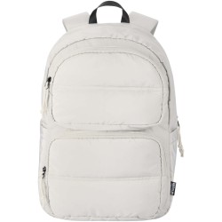 Sac à dos pour ordinateur portable Puffer de 15,6" recyclé et certifié GRS, de15 LCouleur:Grès