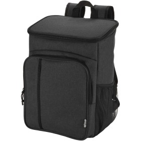 Sac à dos isotherme 20 L Tundra recyclé et certifié GRS pour pique-nique avec ensemble de couvertsCouleur:Mélange anthracite