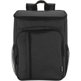 Sac à dos isotherme 20 L Tundra recyclé et certifié GRS pour pique-nique avec ensemble de couvertsCouleur:Mélange anthracite