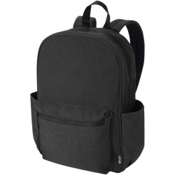 Sac à dos de ville Recanvas recyclé et certifié GRS de 15,6" et 16 LCouleur:Noir