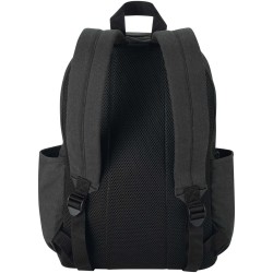 Sac à dos de ville Recanvas recyclé et certifié GRS de 15,6" et 16 LCouleur:Noir