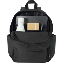 Sac à dos de ville Recanvas recyclé et certifié GRS de 15,6" et 16 LCouleur:Noir