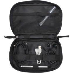 Pochette technique Resi Plus recyclée certifiée GRS de 1 LCouleur:Noir