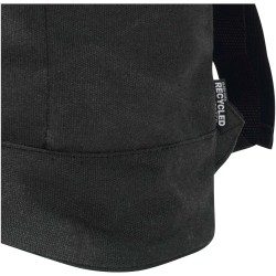 Sac à dos à fermeture enroulable Recanvas recyclé et certifié GRS de 14" et 16 LCouleur:Noir