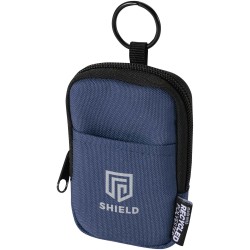Petite pochette Byron Clip & Go recyclée certifiée GRS de 0,2 LCouleur:Marine