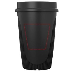 Gobelet Alto POP de 350 ml avec couvercle 360°Couleur:Noir