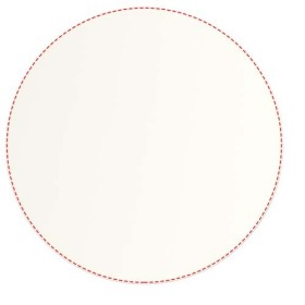 Dessous de verre rond LuminCouleur:Blanc