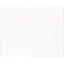 Tapis de souris Lumin avec impression en quadrichromieCouleur:Blanc