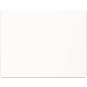 Tapis de souris Lumin avec impression en quadrichromieCouleur:Blanc