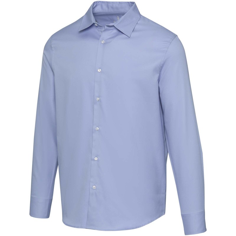 Chemise en sergé homme CitrineCouleur:Bleu clair
