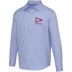 Chemise en sergé homme CitrineCouleur:Bleu clair