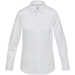 Chemise en sergé femme CitrineCouleur:Blanc